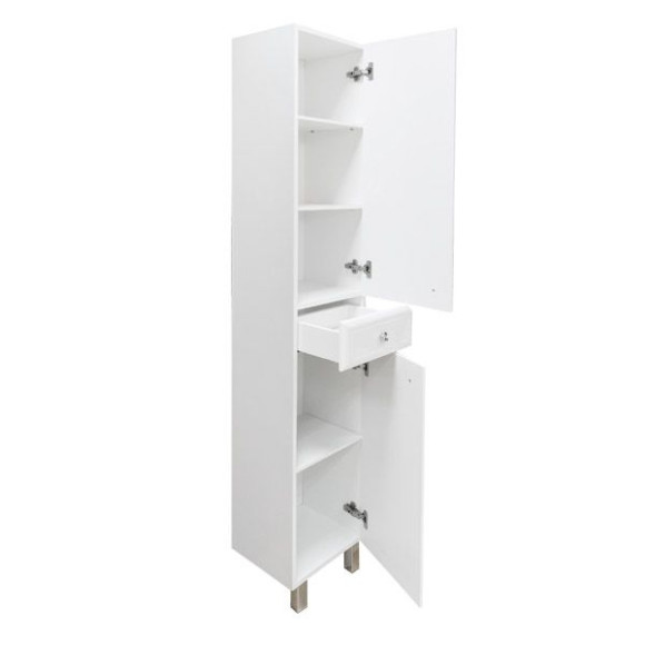 Шкаф пенал Comforty Сочи 35 00004136987 Белый глянец Шкаф пенал Comforty Сочи 35 00004136987 Белый глянец