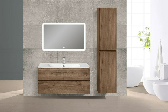 Тумба под раковину Vincea Vico 100 VMC-2V100VO подвесная V.Oak Тумба под раковину Vincea Vico 100 VMC-2V100VO подвесная V.Oak