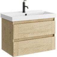 Тумба под раковину Aqwella Astrid 80 AST0108DD подвесная Дуб Давос Тумба под раковину Aqwella Astrid 80 AST0108DD подвесная Дуб Давос