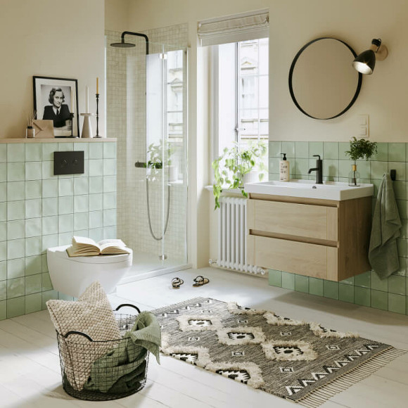 Тумба под раковину Aqwella Astrid 80 AST0108DD подвесная Дуб Давос Тумба под раковину Aqwella Astrid 80 AST0108DD подвесная Дуб Давос