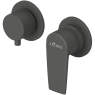 Смеситель для душа Cezares Nautic NAUTIC-VDIM2-M-NOP Черный матовый