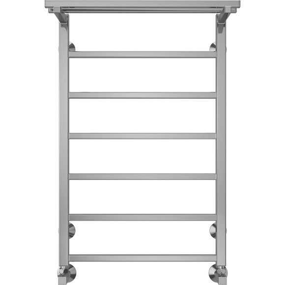 Водяной полотенцесушитель Terminus Контур П7 500х800 4670078529718 с полкой Хром, нижнее подключение, G 1/2" ВР, с угловым соединением Водяной полотенцесушитель Terminus Контур П7 500х800 4670078529718 с полкой Хром, нижнее подключение, G 1/2" ВР, с угловым соединением