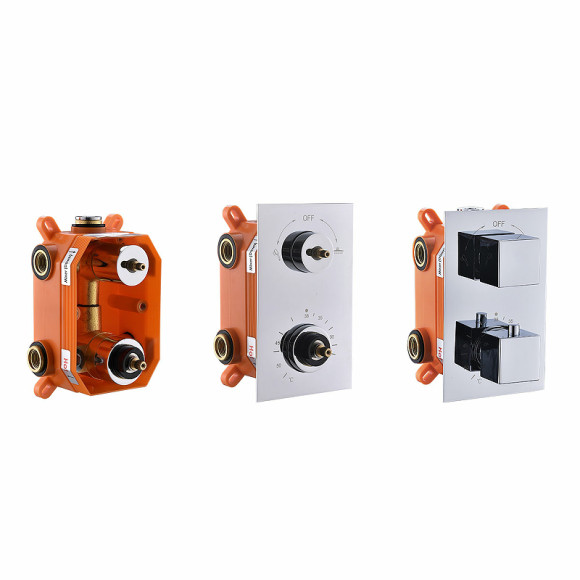 Душевая система Vincea VSFW-102TCH с термостатом Хром