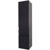 Шкаф пенал Jacob Delafon Madeleine 35 EB2069G-J52 L подвесной Черный глянец Шкаф пенал Jacob Delafon Madeleine 35 EB2069G-J52 L подвесной Черный глянец