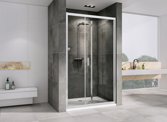 Душевая дверь Abber Sonnenstrand 120 AG07120 профиль Хром стекло прозрачное Душевая дверь Abber Sonnenstrand 120 AG07120 профиль Хром стекло прозрачное