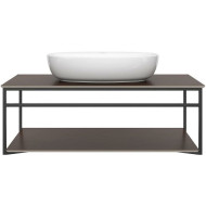 Консоль под раковину Kerama Marazzi Plaza Next 100 PL.N.100.02\BLK.M Черная матовая