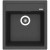 Кухонная мойка Florentina Липси-460 20.280.B0460.102 Черная