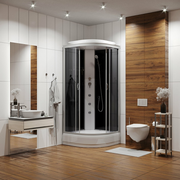 Душевая кабина Niagara Classic 100x100 NG-3502-14G с гидромассажем Душевая кабина Niagara Classic 100x100 NG-3502-14G с гидромассажем