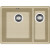 Кухонная мойка Florentina Вега-335/160 22.325.D0510.104 Бежевая
