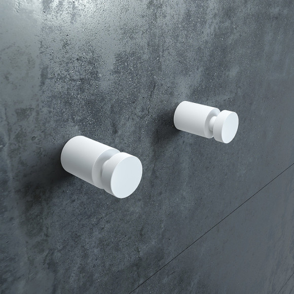 Комплект крючков Iddis Petite PET2SW1i41 Белый матовый Комплект крючков Iddis Petite PET2SW1i41 Белый матовый