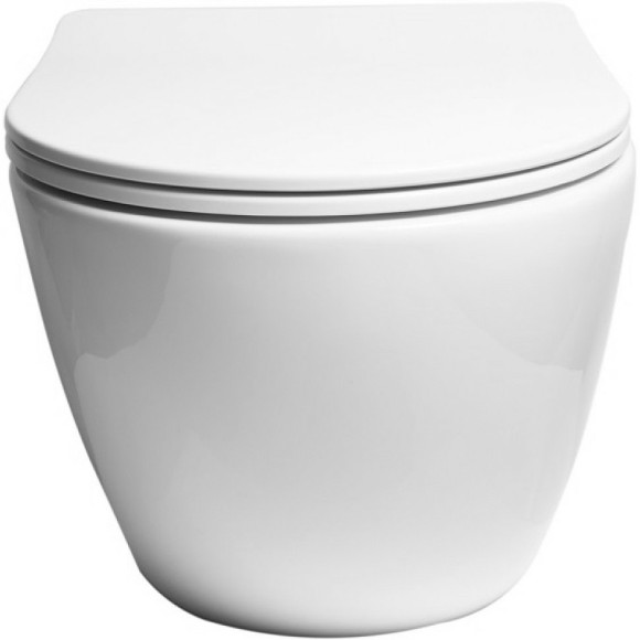 Комплект унитаза SantiLine SL-5005 с инсталляцией Grohe Rapid SL 38721001 с сиденьем Микролифт и клавишей смыва Хром