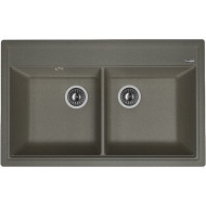 Кухонная мойка Florentina Липси-820 20.370.E0820.102 Черная