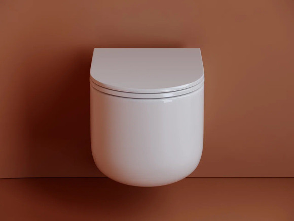 Унитаз Ceramicanova Ulma Rimless CN4006 подвесной Белый с сиденьем Микролифт Унитаз Ceramicanova Ulma Rimless CN4006 подвесной Белый с сиденьем Микролифт