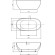 Акриловая ванна Vincea 160x81.5 VBT-408-1600 без гидромассажа Акриловая ванна Vincea 160x81.5 VBT-408-1600 без гидромассажа