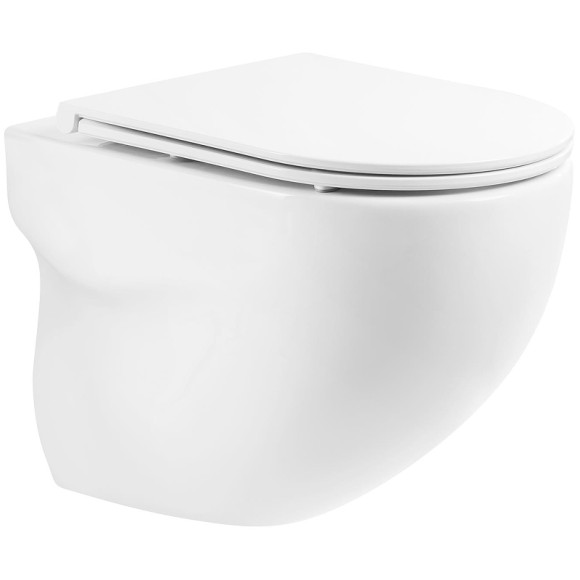 Комплект унитаза с инсталляцией BelBagno Onda BB066CHR/BB870SC/BB004-40 EXPERT/BB014-SR-BIANCO с сиденьем Микролифт и Белой клавишей смыва