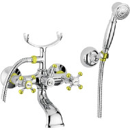 Смеситель для ванны Migliore Lady 18835 Хром Золото