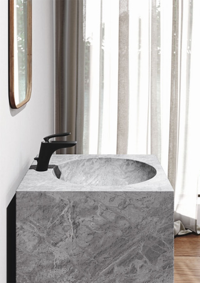 Смеситель для раковины Kludi Balance 520238775 Черный Хром