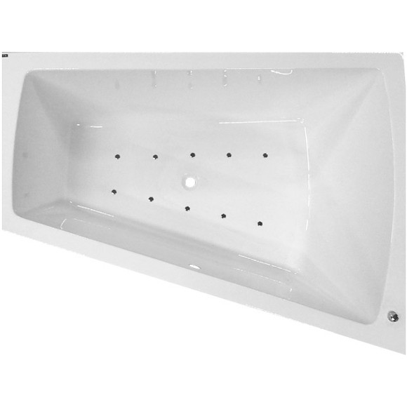 Акриловая ванна Vayer Trinity 160x120 R Гл000008157 без гидромассажа