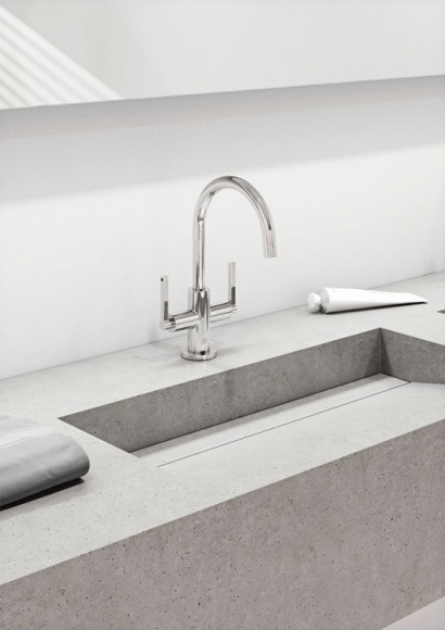 Смеситель для раковины Kludi Nova Fonte 201180515 Хром Смеситель для раковины Kludi Nova Fonte 201180515 Хром