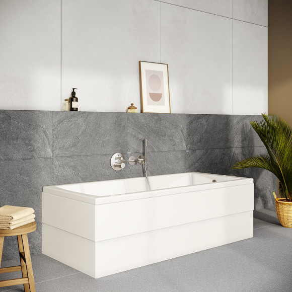 Акриловая ванна Vitra Neon 180x80 55840001000 без гидромассажа Акриловая ванна Vitra Neon 180x80 55840001000 без гидромассажа