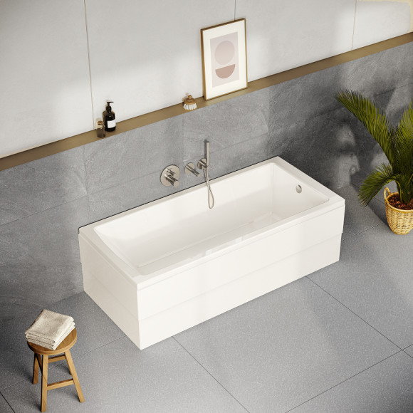 Акриловая ванна Vitra Neon 180x80 55840001000 без гидромассажа Акриловая ванна Vitra Neon 180x80 55840001000 без гидромассажа