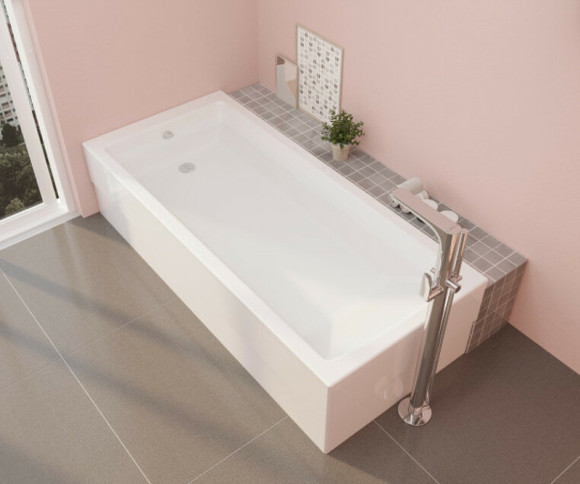 Акриловая ванна Vitra Neon 180x80 55840001000 без гидромассажа Акриловая ванна Vitra Neon 180x80 55840001000 без гидромассажа