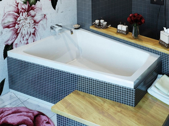 Акриловая ванна Vayer Trinity 170x130 L Гл000006818 без гидромассажа