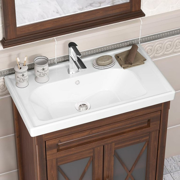 Тумба под раковину Opadiris Палермо 70 00-00006721 Светлый орех