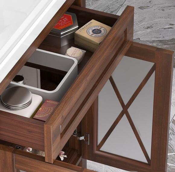 Тумба под раковину Opadiris Палермо 70 00-00006721 Светлый орех