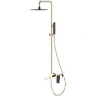 Душевая система Boheme Q 148-GB.2 Золото Черная