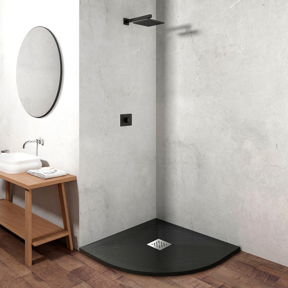 Душевой поддон из искусственного камня Vincea 100x100 VST-4SQ1010A Антрацит Душевой поддон из искусственного камня Vincea 100x100 VST-4SQ1010A Антрацит