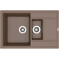 Кухонная мойка Florentina Липси-780К 20.250.D0780.303 Мокко