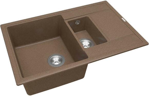 Кухонная мойка Florentina Липси-780К 20.250.D0780.303 Мокко