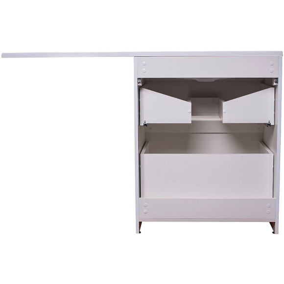 Тумба под раковину Style Line Даллас Люкс Plus 130 СС-00002348 Белая Тумба под раковину Style Line Даллас Люкс Plus 130 СС-00002348 Белая