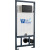 Инсталляция WeltWasser WW Marberg 507 RD BL 10000011214 для унитаза с Черной матовой клавишей смыва