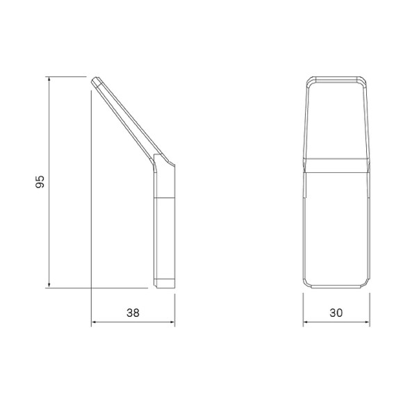 Крючок Iddis Slide SLIGM10i41 Графит матовый Крючок Iddis Slide SLIGM10i41 Графит матовый