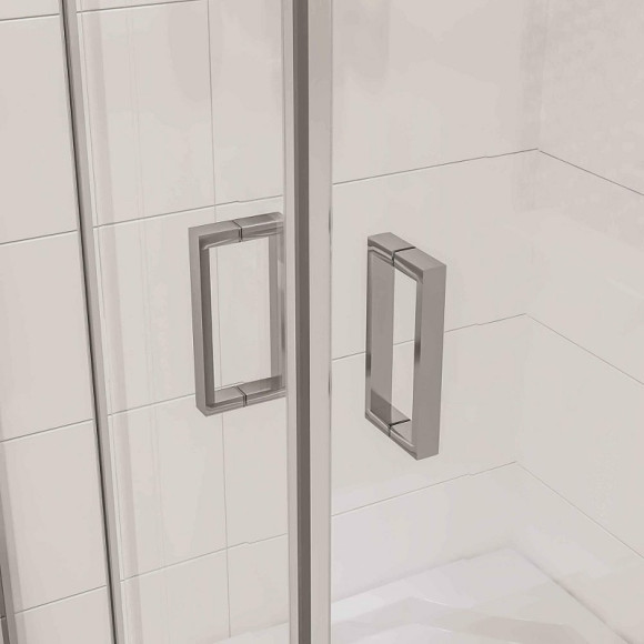 Душевой уголок Niagara Nova 120х90 NG-6611-08 профиль Хром стекло прозрачное Душевой уголок Niagara Nova 120х90 NG-6611-08 профиль Хром стекло прозрачное