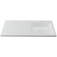 Раковина Orange 120 R ST-120RAR с местом под стиральную машину Белая