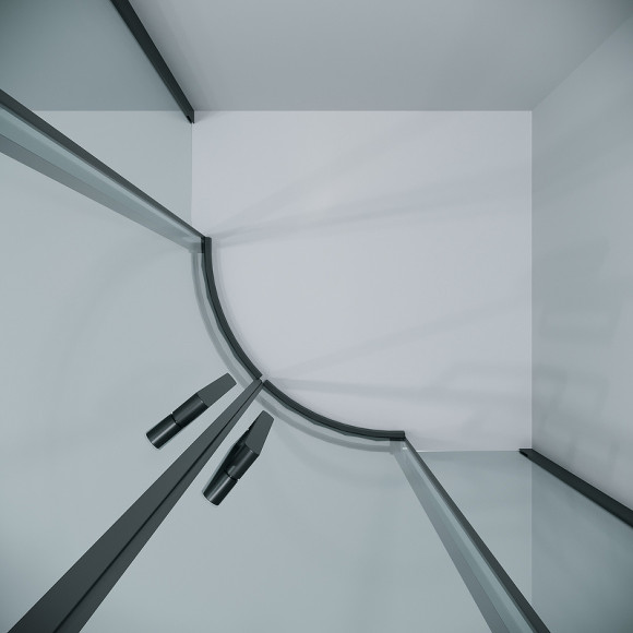 Душевой уголок Grossman Classic 90х90 301.K33.04.9090.21.00 профиль Черный матовый стекло прозрачное Душевой уголок Grossman Classic 90х90 301.K33.04.9090.21.00 профиль Черный матовый стекло прозрачное