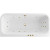 Акриловая ванна Excellent Arana 180x85 WAEX.ARA18.SMART.BR с гидромассажем