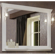 Зеркало Opadiris Риспекто 120 00-00007051 Белое матовое с выключателем