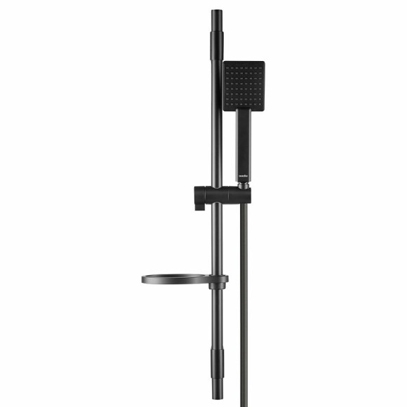 Душевой гарнитур Swedbe Hermes 5113B Черный матовый Душевой гарнитур Swedbe Hermes 5113B Черный матовый