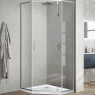 Душевой уголок Vincea Slim-U 90x90 VSP-2SU900CL профиль Хром стекло прозрачное