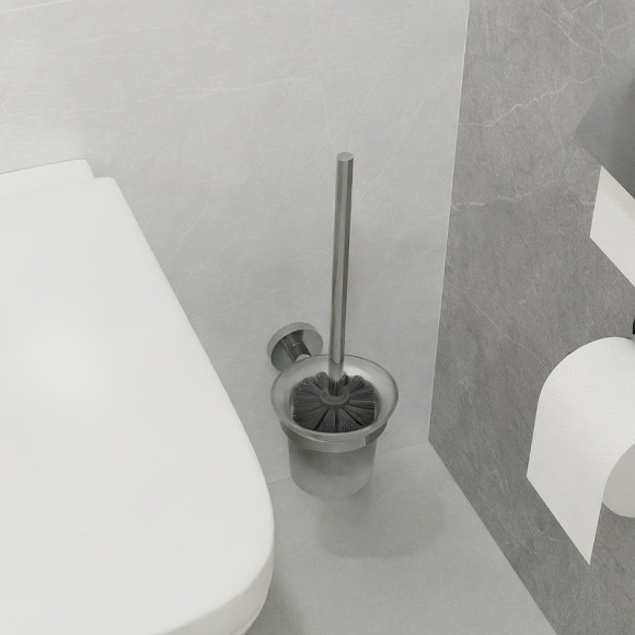 Ершик для унитаза Fixsen Comfort Chrome FX-85013 Хром Ершик для унитаза Fixsen Comfort Chrome FX-85013 Хром