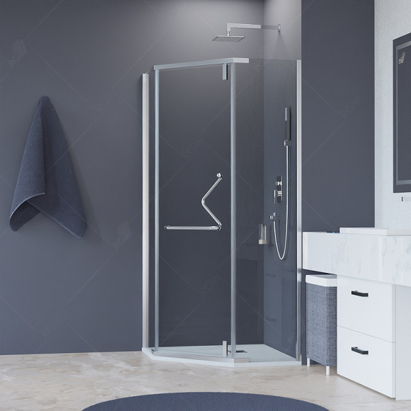 Душевой уголок RGW Hotel HO-081 100х100 350608100-11 профиль Хром стекло прозрачное Душевой уголок RGW Hotel HO-081 100х100 350608100-11 профиль Хром стекло прозрачное