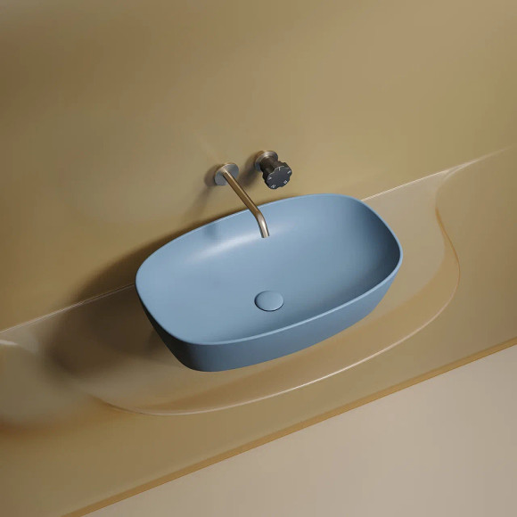 Раковина-чаша Ceramicanova Element 60 CN6049ML Голубая матовая Раковина-чаша Ceramicanova Element 60 CN6049ML Голубая матовая