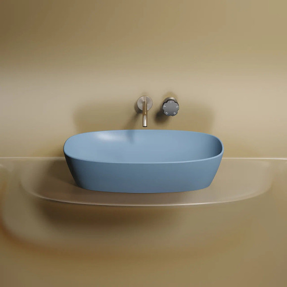 Раковина-чаша Ceramicanova Element 60 CN6049ML Голубая матовая Раковина-чаша Ceramicanova Element 60 CN6049ML Голубая матовая