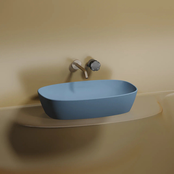 Раковина-чаша Ceramicanova Element 60 CN6049ML Голубая матовая Раковина-чаша Ceramicanova Element 60 CN6049ML Голубая матовая