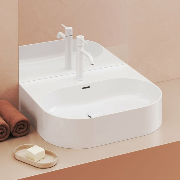 Раковина Ravak Ceramic Slim Wall O 55 XJX01155004 Белая Раковина Ravak Ceramic Slim Wall O 55 XJX01155004 Белая