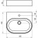Раковина Ravak Ceramic Slim Wall O 55 XJX01155004 Белая Раковина Ravak Ceramic Slim Wall O 55 XJX01155004 Белая